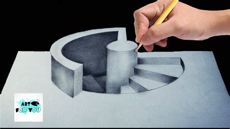 25 Sample How to draw 3d pencil sketch step by step for Adult | Creative Sketch Art Design