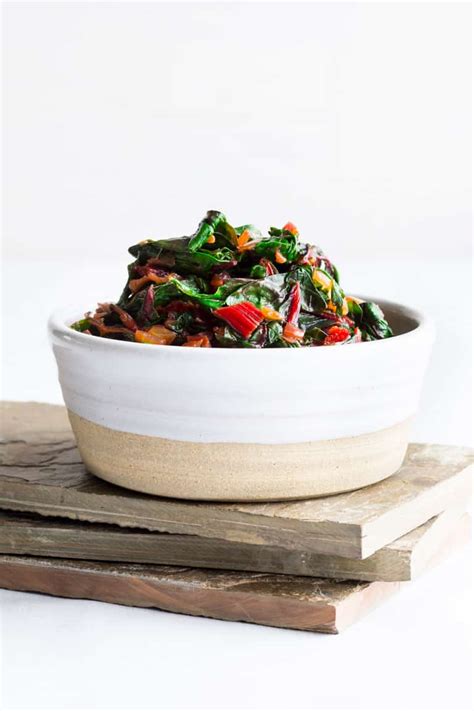 Simple Sautéed Swiss Chard - Healthy Seasonal Recipes