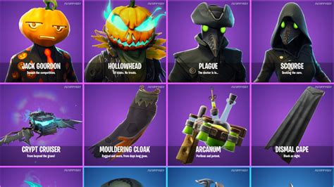 Se viene Halloween y estos son los nuevos Skins de Fortnite