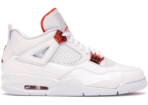 Jordan 4 Retro Metallic Orange Men's - CT8527-118 - US