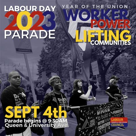 Labour Day Parade 2023 - Toronto & York Region Labour Council