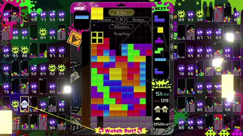 Tetris 99 - Special Event Theme 02 Splatoon - YouTube