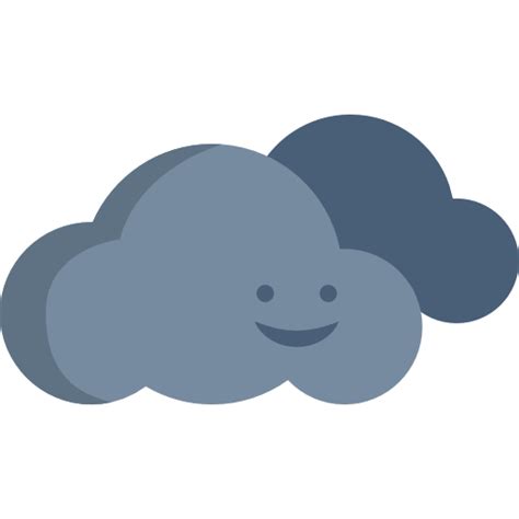 Cloudy Special Flat icon