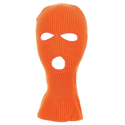 Wholesale Plain Winter Acrylic Knitted 3-Hole Ski Mask – 2040USA