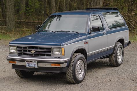 1984 Chevrolet S-10 Blazer Tahoe V6 4×4 for sale on BaT Auctions - sold for $6,900 on April 26 ...