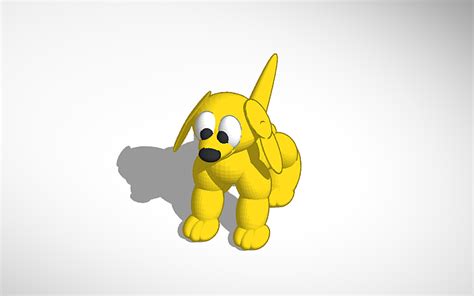 3D design Dog - Tinkercad