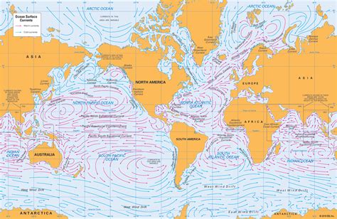 Pin by webb suzannahwebb on Mapping | Map, Ocean current, Oceanography