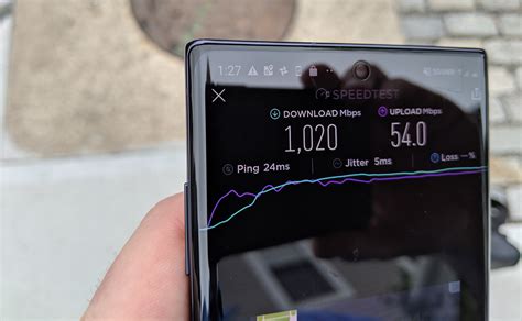 Galaxy Note 10 Plus 5G Tested: 1 Gbps Speeds — When You Can Connect | Tom's Guide