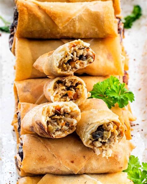 Spring Roll Recipe - Craving Home Cooked