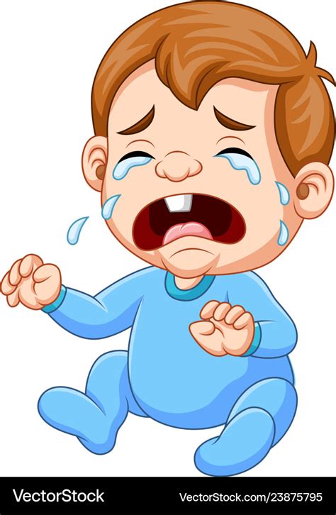 Child Crying Cartoon