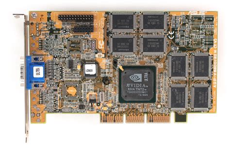 Videocard virtual museum ASUS AGP-V3800 (nVidia RIVA TNT2 Ultra) - Videocard virtual museum