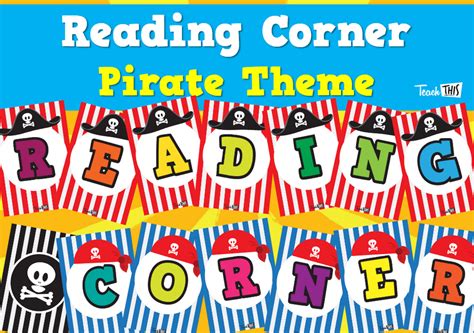 Reading Corner A4 - Pirate :: Teacher Resources and Classroom Games ...