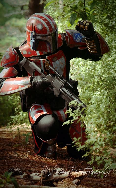 Custom Mandalorian Bounty Hunter on Behance