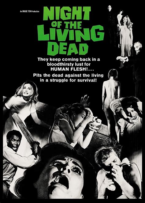 Night of the Living Dead (1968) | Zombie movies, Living dead, Horror posters