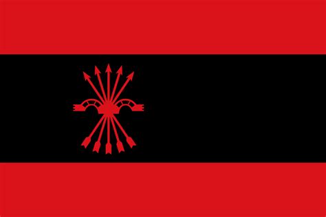 National flag of Falangist Spain : vexillology