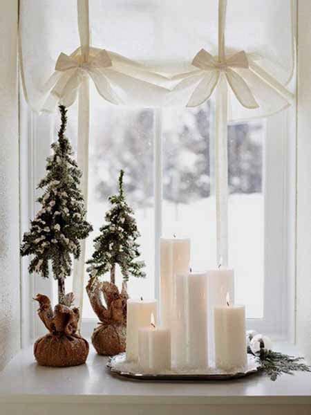 Decorate Window Sill Ideas ~ 20 Beautiful Window Sill Decorating Ideas For Christmas And New ...