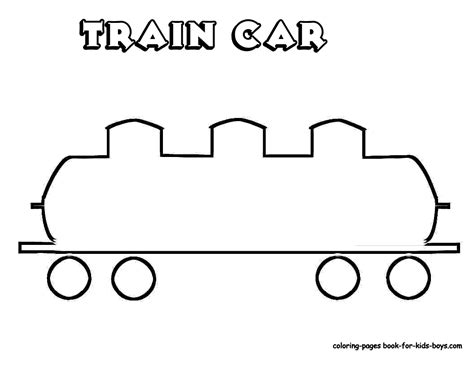 Train Car Template