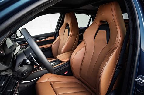 The new BMW X6 M. Exclusive, electrically operated M Sports Seats.(10/2014)