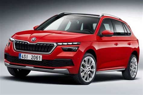 Skoda Kamiq Red Front Quarter 2019 | AUTOBICS