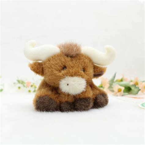 Water Buffalo Plush Bag Charm, Animal Stuffed Keychain – KEAIart