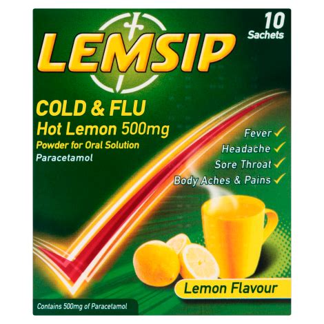 Lemsip Original Cold & Flu- 10 - Laois Pharmacy