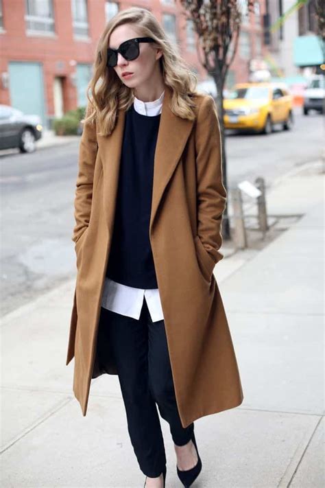 How to Style Camel Coats? 18 Cute Outfits with Camel Coat