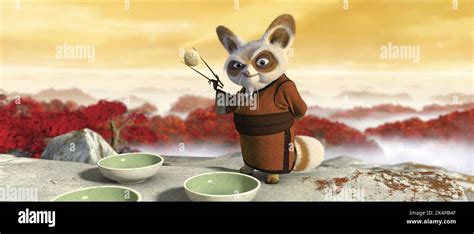 MASTER SHIFU, KUNG FU PANDA, 2008 Stock Photo - Alamy