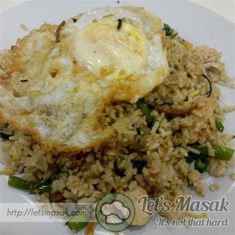 Nasi Goreng Kampung Telur Mata Recipe | LetsMasak