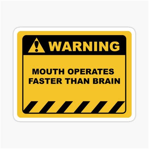 Funny Warning Labels | Custom Funny Warning Stickers