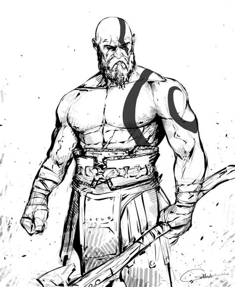 Kratos Fan Art : r/fanart