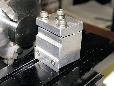 Rear-mounted Parting Tool Holder for Sherline Lathe – MachinistBlog.com