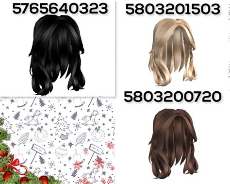 Brown Roblox Hair Id Codes - Blond Black And Brown Flowy Hair Codes ...