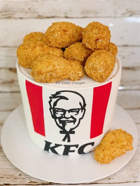 KFC bucket cake | Chicken cake, Cake design, Fried chicken cake