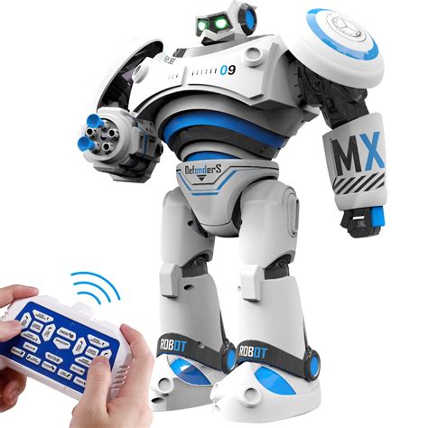 RC Robot Toys for Boys 3-6 Years Remote Control Smart Robot Gesture & Sensing Programmable Kids ...