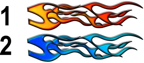 car flame decals, Flames truck vinyl graphics, classic flames stripes | Xtreme Digital GraphiX