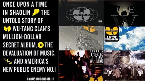 The List of Wu-Tang Clan Albums in Order of Release - Albums in Order