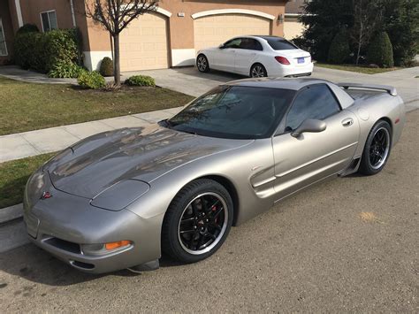 Chevrolet Corvette C5 Z06 Style Replica Wheels Black 18x10.5/17x9.5 SET