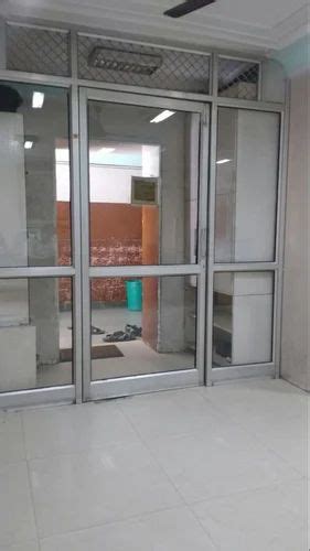 Swing Aluminium Glass Door, For Office at Rs 16000/piece in Jaipur | ID ...