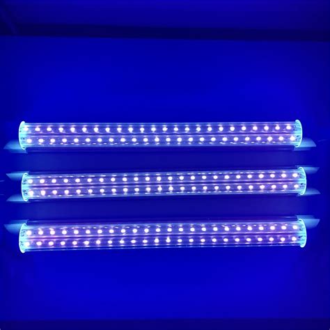 New T8 UV 48LED Fluorescent Light 395NM Violet Wavelength Curing Lamp ...