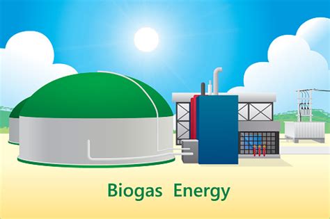 Biogas Energy Stock Illustration - Download Image Now - iStock