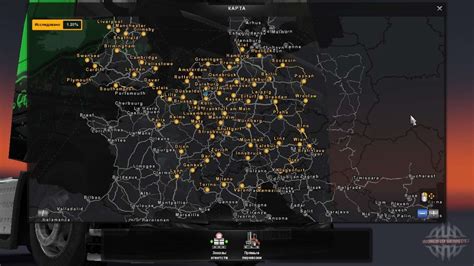 Euro Truck Simulator 2 Map – Map Of The Usa With State Names