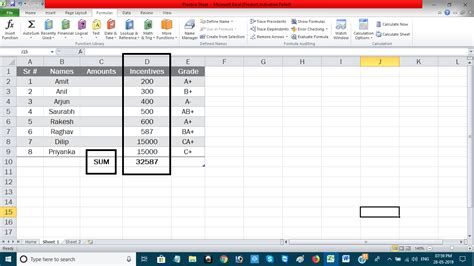 Computer Ms Excel Formulas / How to Create Formulas in Excel - So, what do we call an excel ...