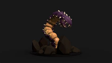 ArtStation - DnD - Purple Worm - Ready to print | Resources