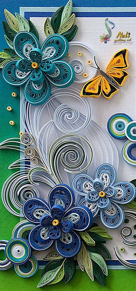 100+ Best Paper Quilling Cards ( Beautiful Photos ) | Decor Home Ideas