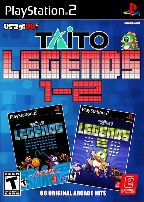 TAITO Legends 1 & 2 Collection ROM & ISO - PS2 Game