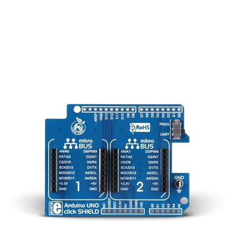 Arduino Uno Click Shield - MikroElektronika