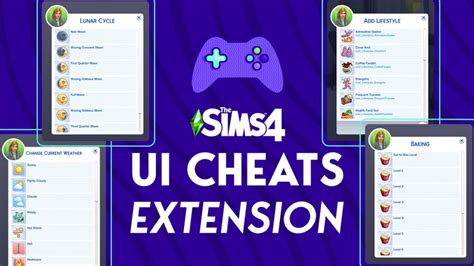 Guide to UI Cheats Extension for The Sims 4