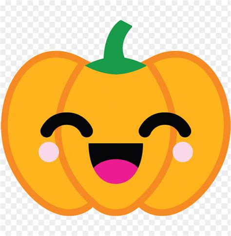 Dibujos Kawaii Calabaza Kawaii Alegre PNG Transparent With Clear ...