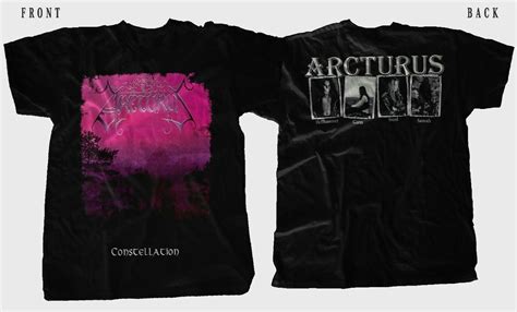 ARCTURUS - Constellation - Norwegian Symphonic Black Metal Band T-Shirt - SquadTee.com