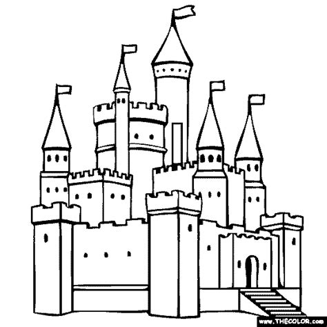 Princess Online Coloring Pages | TheColor.com